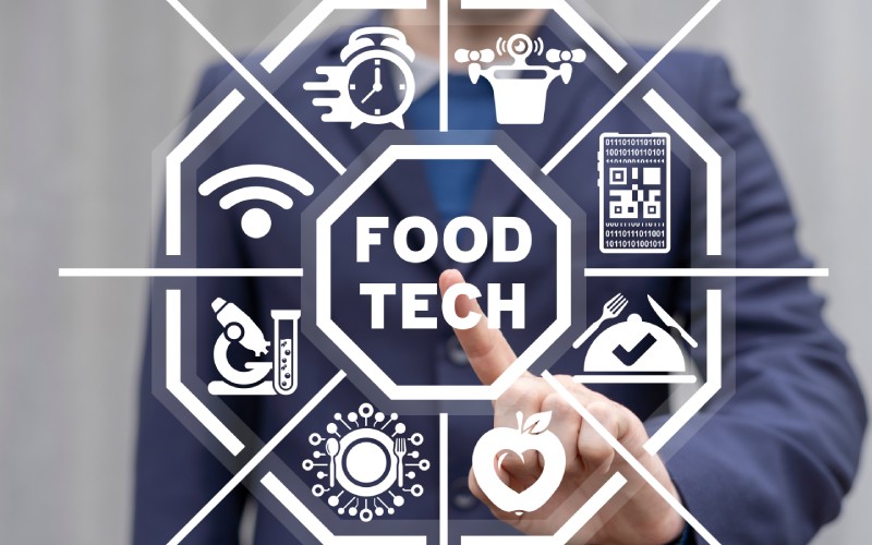 FOODTECH Vector Logo - Download Free SVG Icon | Worldvectorlogo